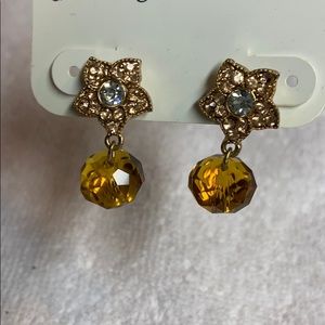 Charming Charlie Amber Earrings